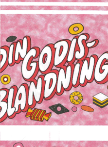 Karkkipussi "Din Godisblandning" 500kpl