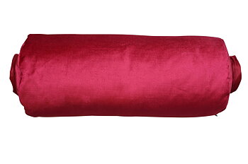 Pölkudde Sammet Röd 17x50