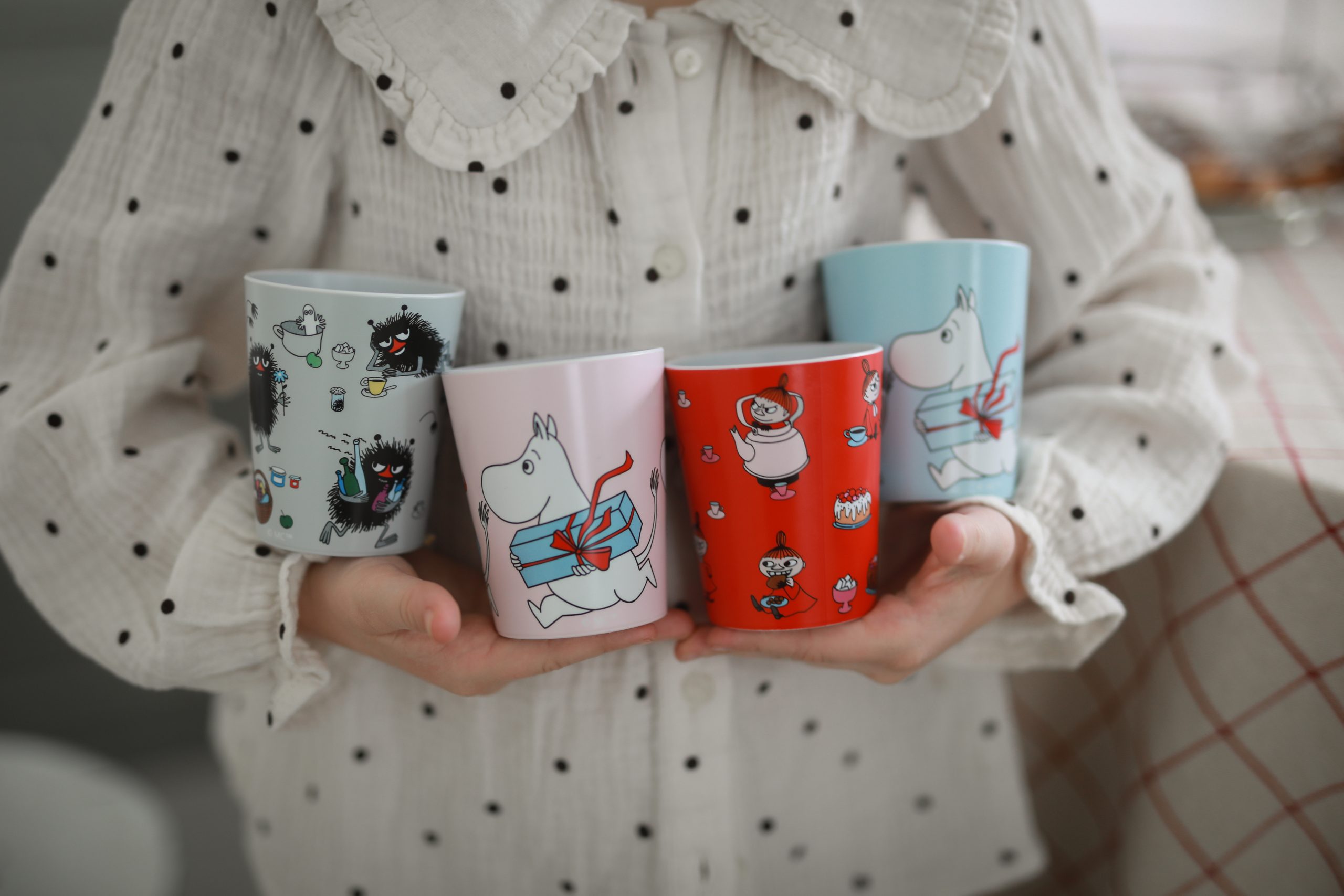 Moomin Picnic Tumbler Mug - Little My Red - 2
