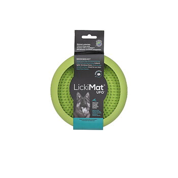 LickiMat Ufo Slow Feeder - Grön 