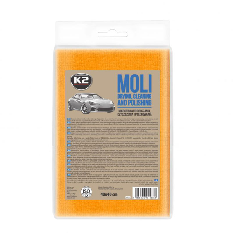 K2 Moli Microfiberduk 40x40cm