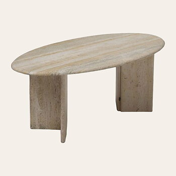 Table de salle à manger en travertin
