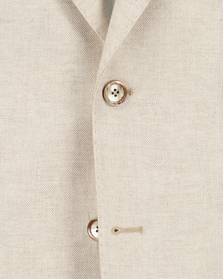 SIR of Sweden - Eliot Linen Jacket - Beige - 3