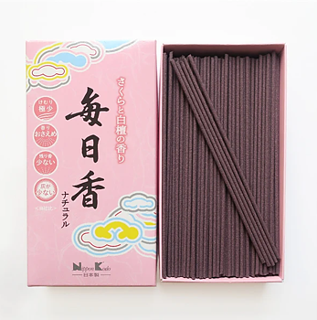Mainichi-Koh Cherry Blossom & Sandalwood rökelse storpack 280st