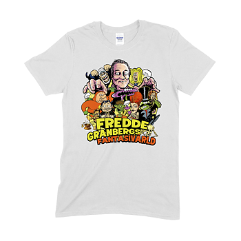 FREDDE GRANBERGS FANTASIVÄRLD - T-SHIRT, VIT