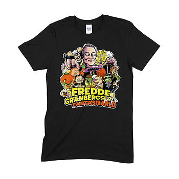 FREDDE GRANBERGS FANTASIVÄRLD - T-SHIRT, SVART
