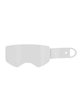 Alpinestars Supertech LAMINATED TEAR OFF x28 PK Transparent
