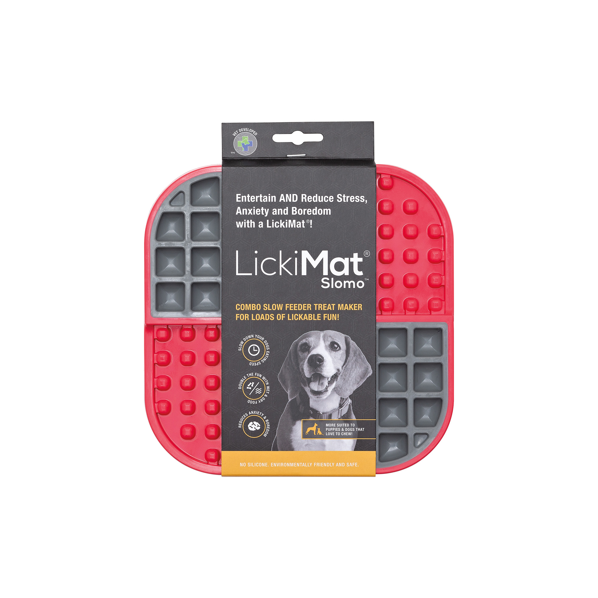 Lickimat Slomo Per Gatti E Cani - Divertente E Stimolante In Colore Rosa - Foto 4