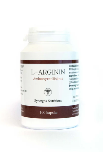 L-Arginin - 120 kapslar