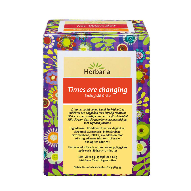  Times are changing Tea EKO Örtte Herbaria