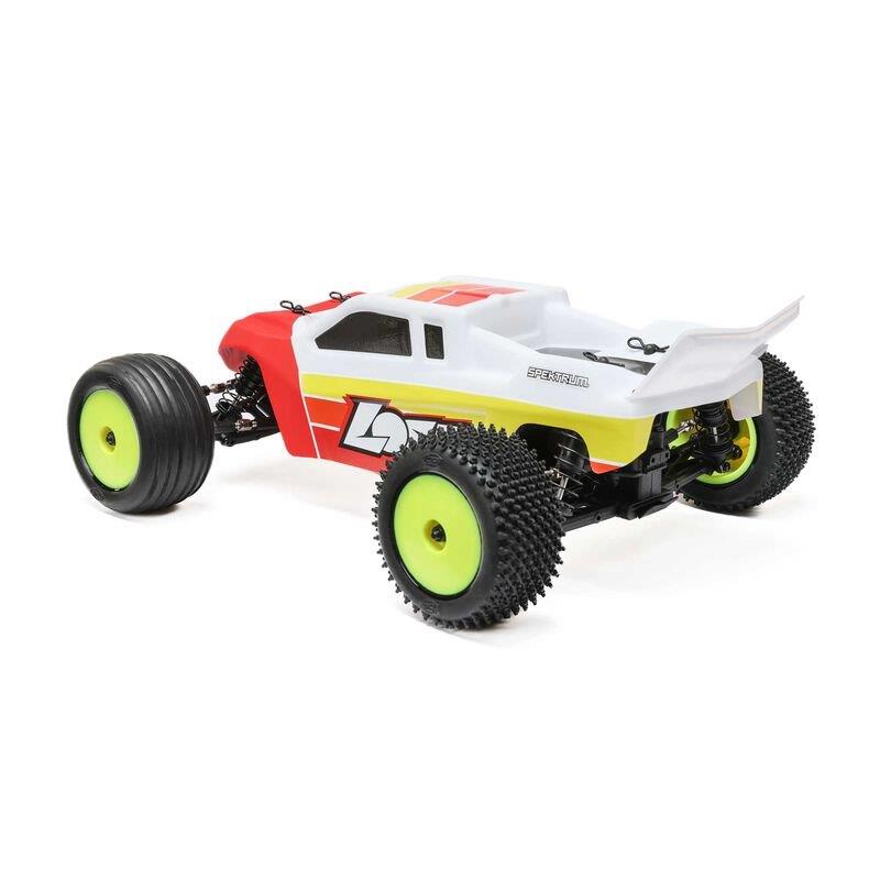 LOSI 1/18 Mini-T 2.0 2S 2WD RTR Brushless Stadium Truck Red - 10