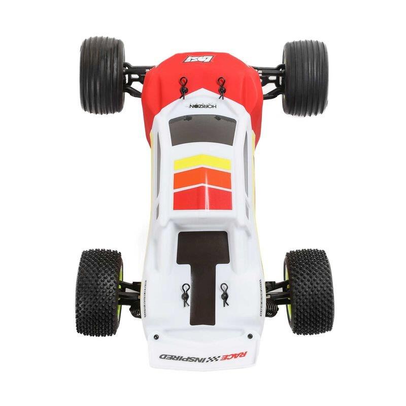 LOSI 1/18 Mini-T 2.0 2S 2WD RTR Brushless Stadium Truck Red - 12