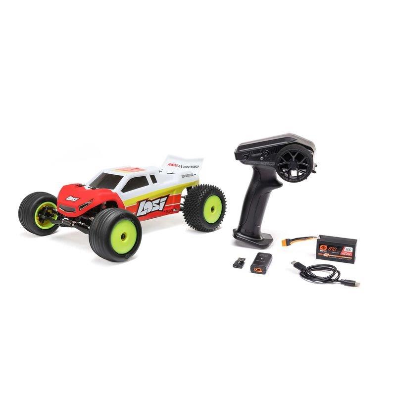 LOSI 1/18 Mini-T 2.0 2S 2WD RTR Brushless Stadium Truck Red - 4