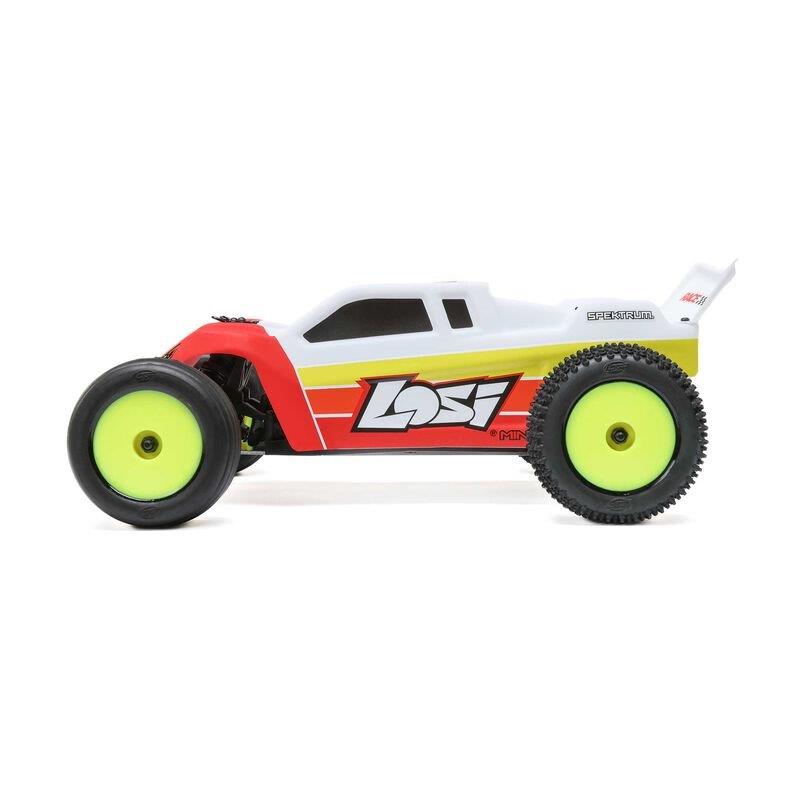 LOSI 1/18 Mini-T 2.0 2S 2WD RTR Brushless Stadium Truck Red - 11