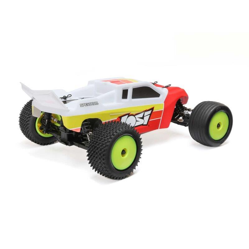 LOSI 1/18 Mini-T 2.0 2S 2WD RTR Brushless Stadium Truck Red - 8