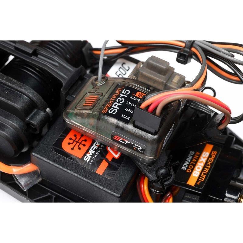 LOSI 1/18 Mini-T 2.0 2S 2WD RTR Brushless Stadium Truck Blue - 26