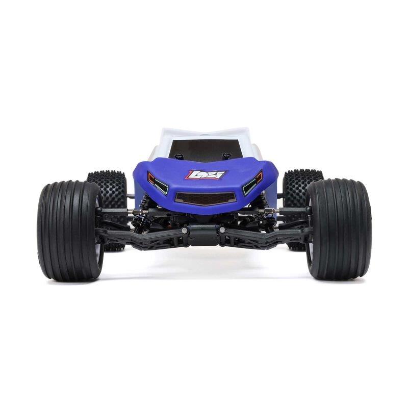 LOSI 1/18 Mini-T 2.0 2S 2WD RTR Brushless Stadium Truck Blue - 5
