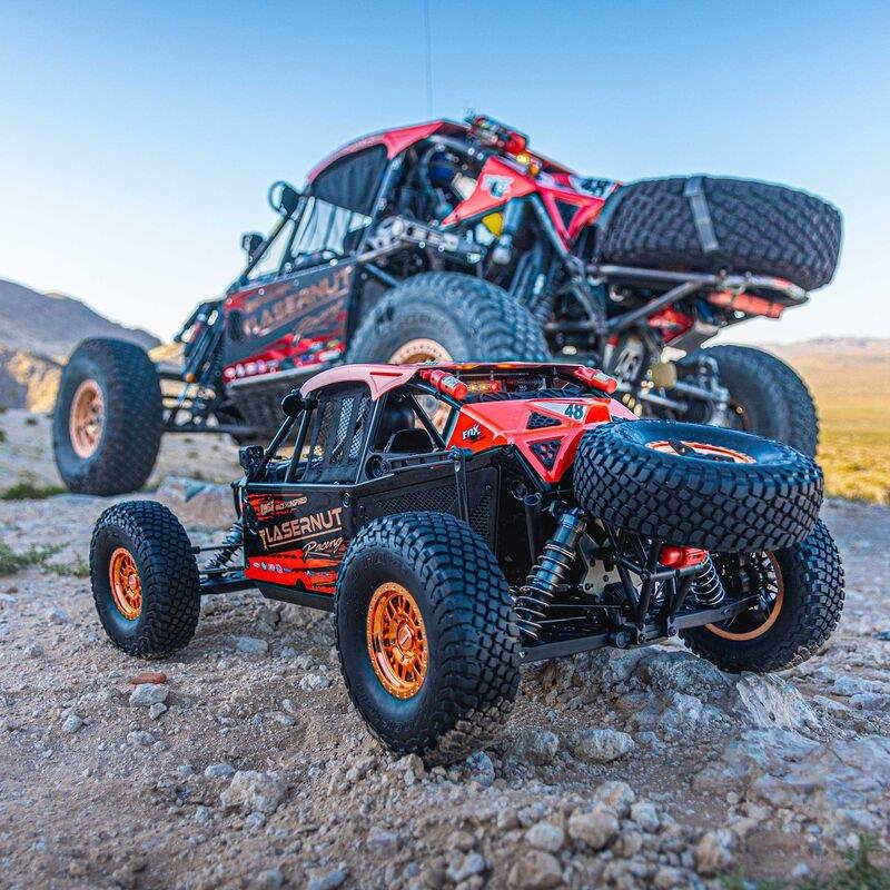 LOSI 1/6 8IGHT Super Lasernut 6S 4X4 RTR Brushless Desert Buggy, Red - 26