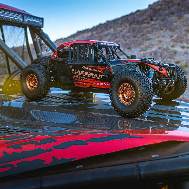 LOSI 1/6 8IGHT Super Lasernut 6S 4X4 RTR Brushless Desert Buggy, Red - 24