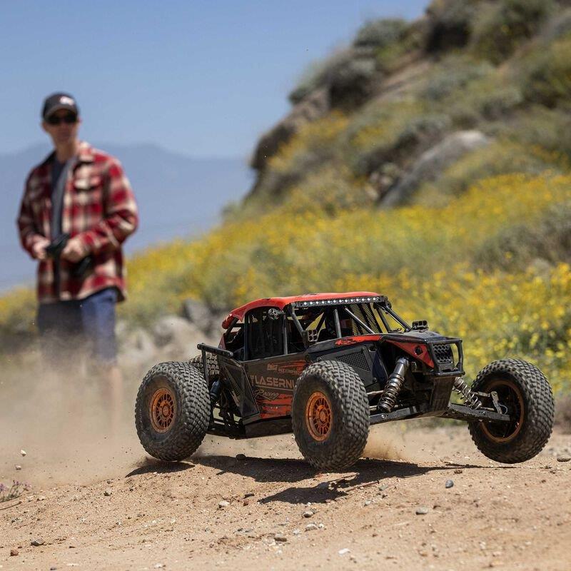LOSI 1/6 8IGHT Super Lasernut 6S 4X4 RTR Brushless Desert Buggy, Red - 9