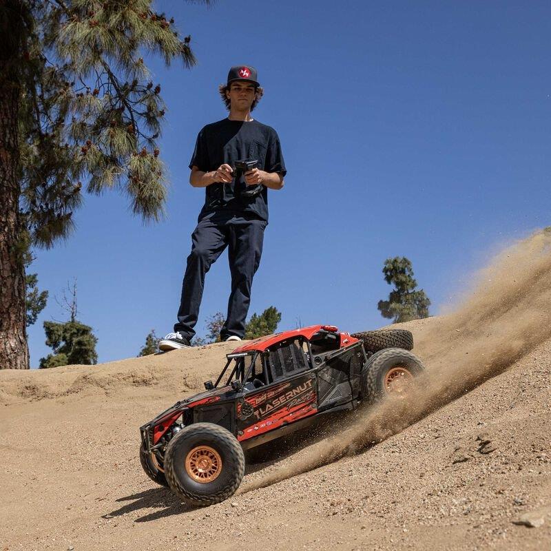 LOSI 1/6 8IGHT Super Lasernut 6S 4X4 RTR Brushless Desert Buggy, Red - 6