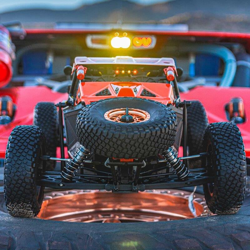 LOSI 1/6 8IGHT Super Lasernut 6S 4X4 RTR Brushless Desert Buggy, Red - 27