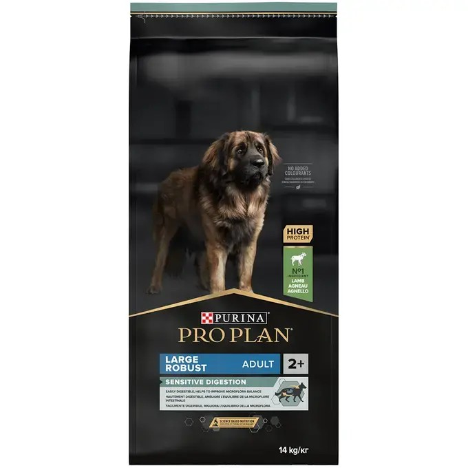 PRO PLAN Large Robust Adult Sensitive Digestion Rik på Lamm 14kg