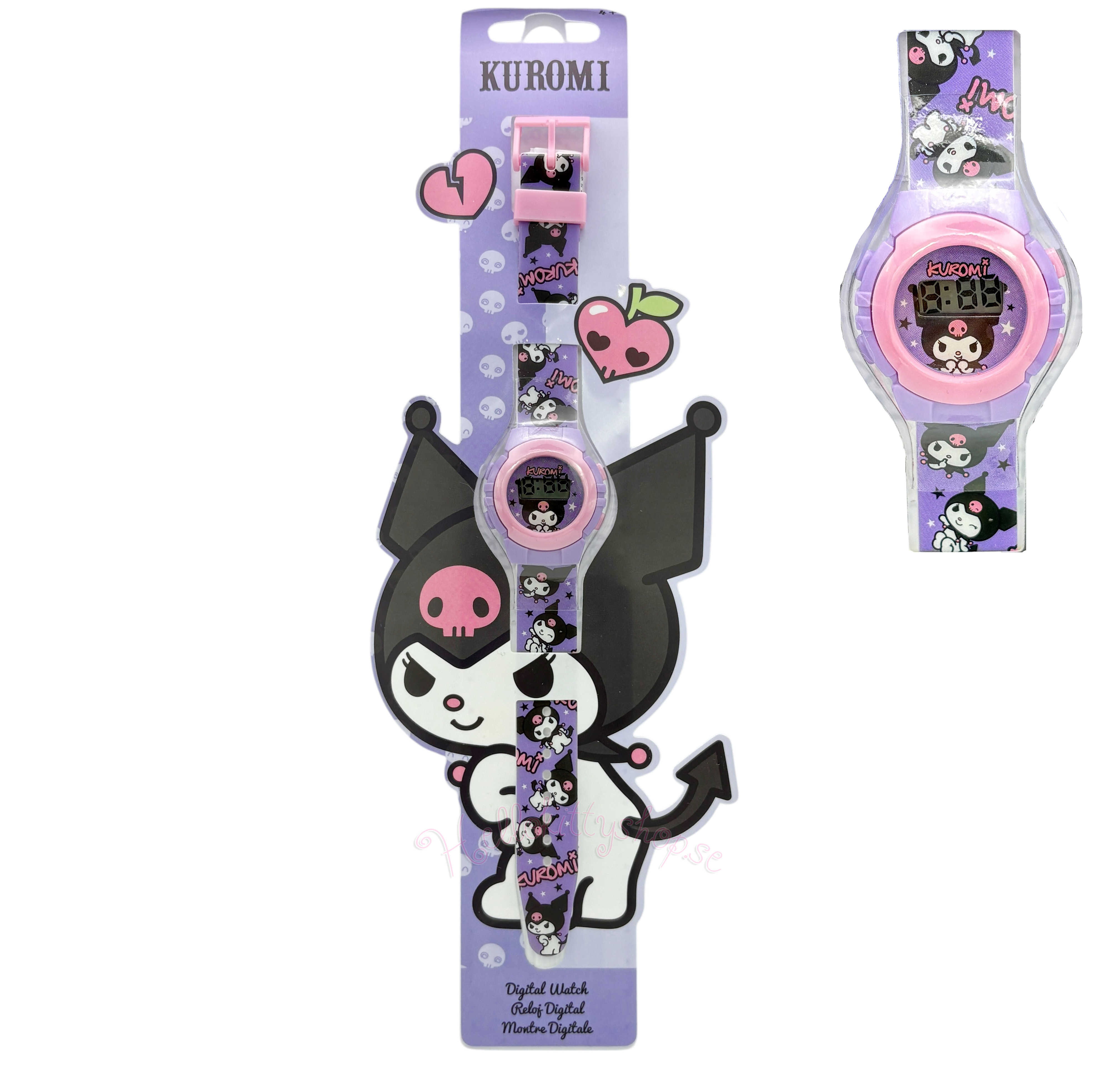 Kuromi Digital Klocka
