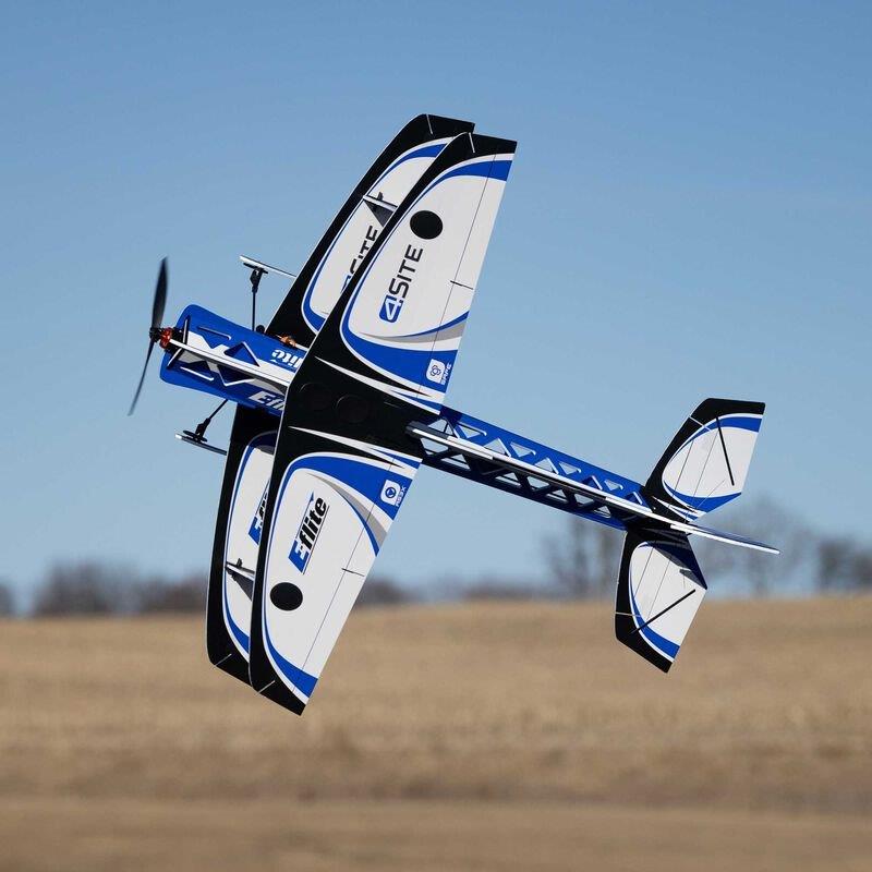 E-flite 4-Site 3D FF (Flat Foamy) 800mm BNF Basic with AS3X+ and SAFE Select - 9