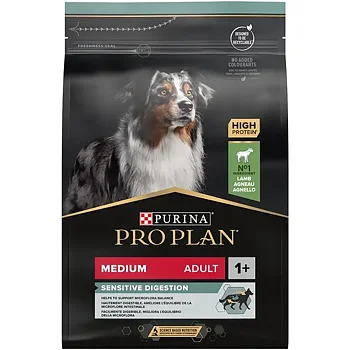 PRO PLAN Medium Adult Sensitive Digestion Rik på Lamm 14kg