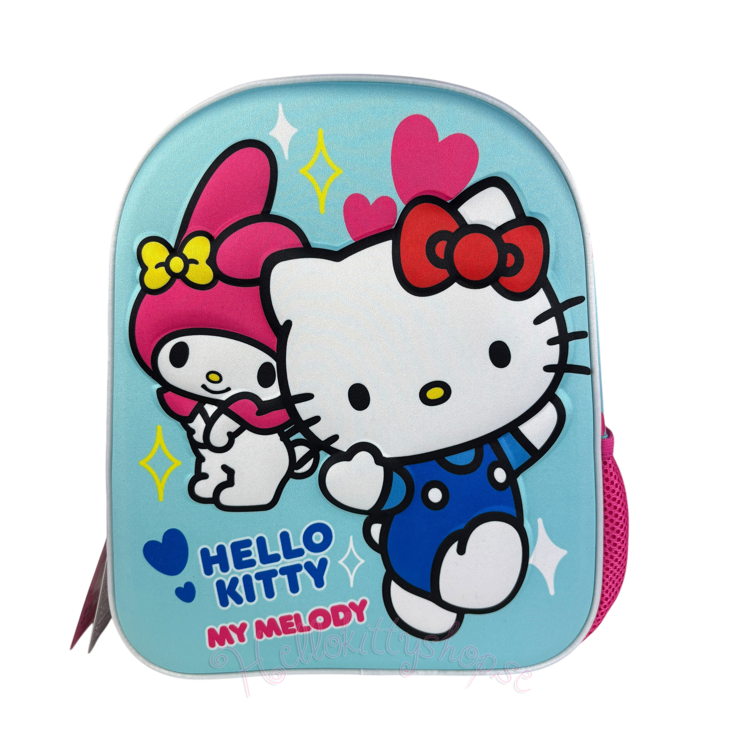 Hello Kitty och My Melody 3D Ryggsäck 31 cm - Friendship - 9