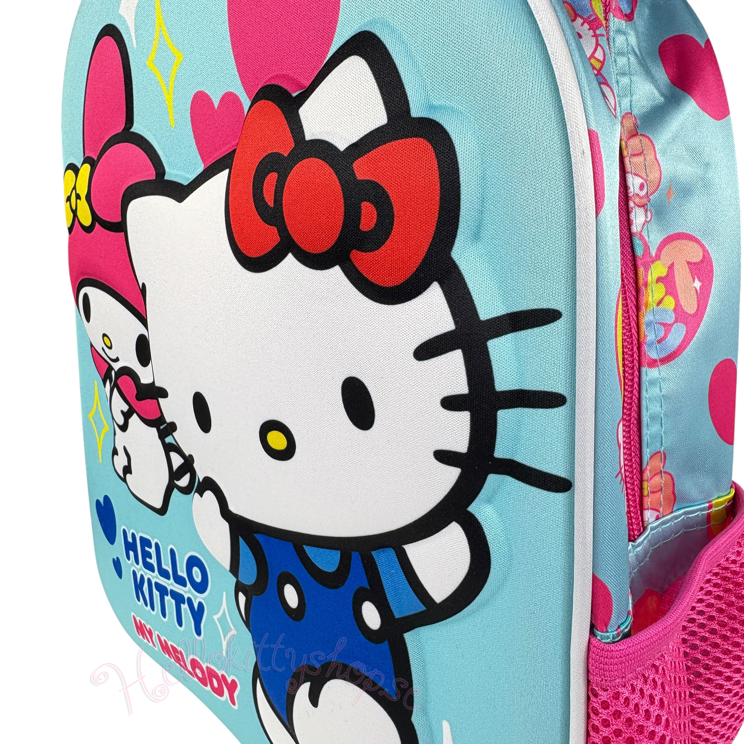 Hello Kitty och My Melody 3D Ryggsäck 31 cm - Friendship - 4