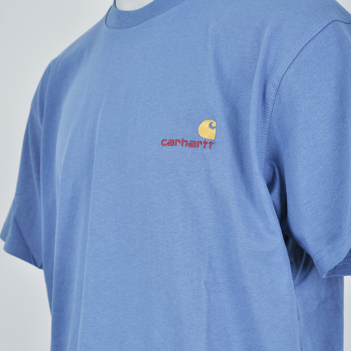 Carhartt WIP - American Script T-shirt Blue Iris - 2