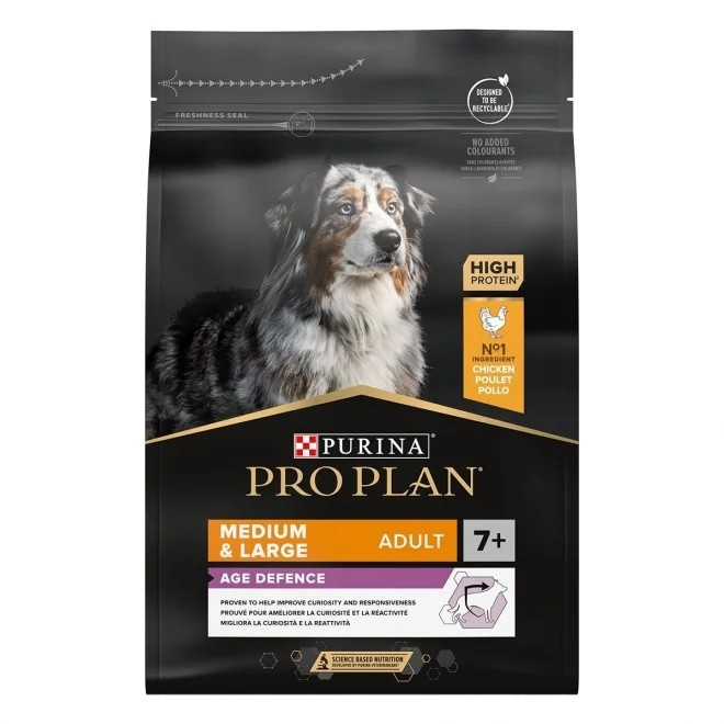 PRO PLAN Medium & Large Adult 7+ Age Defence Rik på Kyckling 14kg