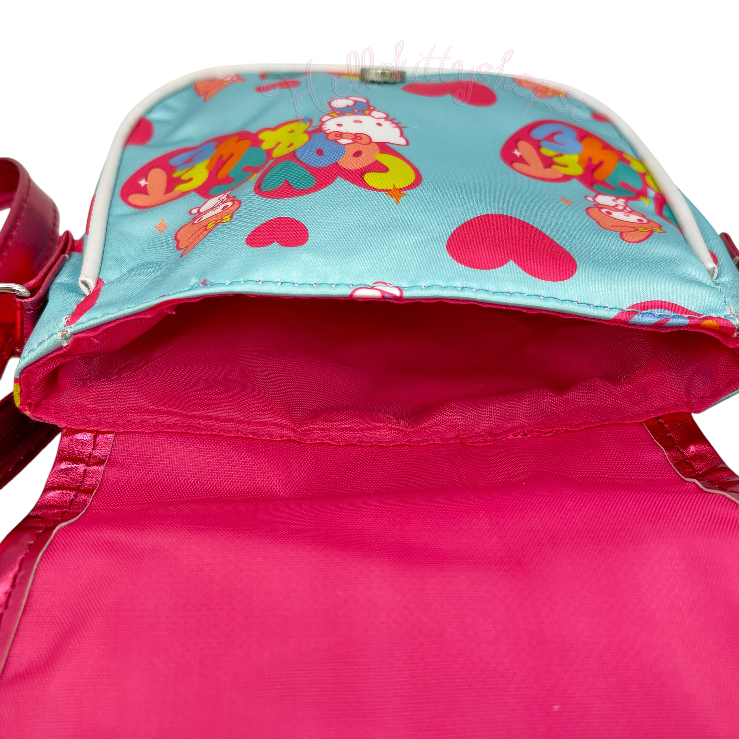 Hello Kitty och My Melody 3D Crossbody Väska - Friendship - 4