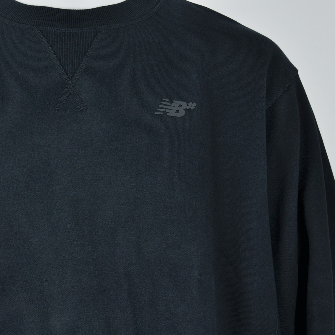 New Balance Numeric - French Terry Crew Black - 2