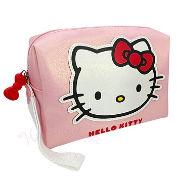 Hello Kitty Necessär - Pärlemor rosa