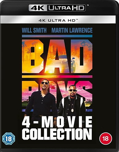 Bad Boys: 4-Movie Collection (BLU-RAY 4K ULTRA HD)