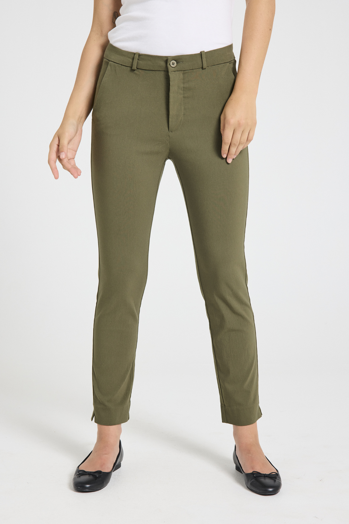 Solvej pants - olive night - 6