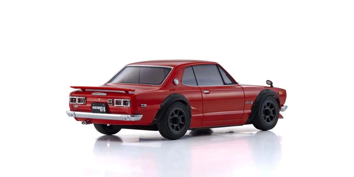Kyosho K.32636R Mini-Z AWD Skyline 2000GT-R KPGC10 Red (MA020/KT531P) - 2