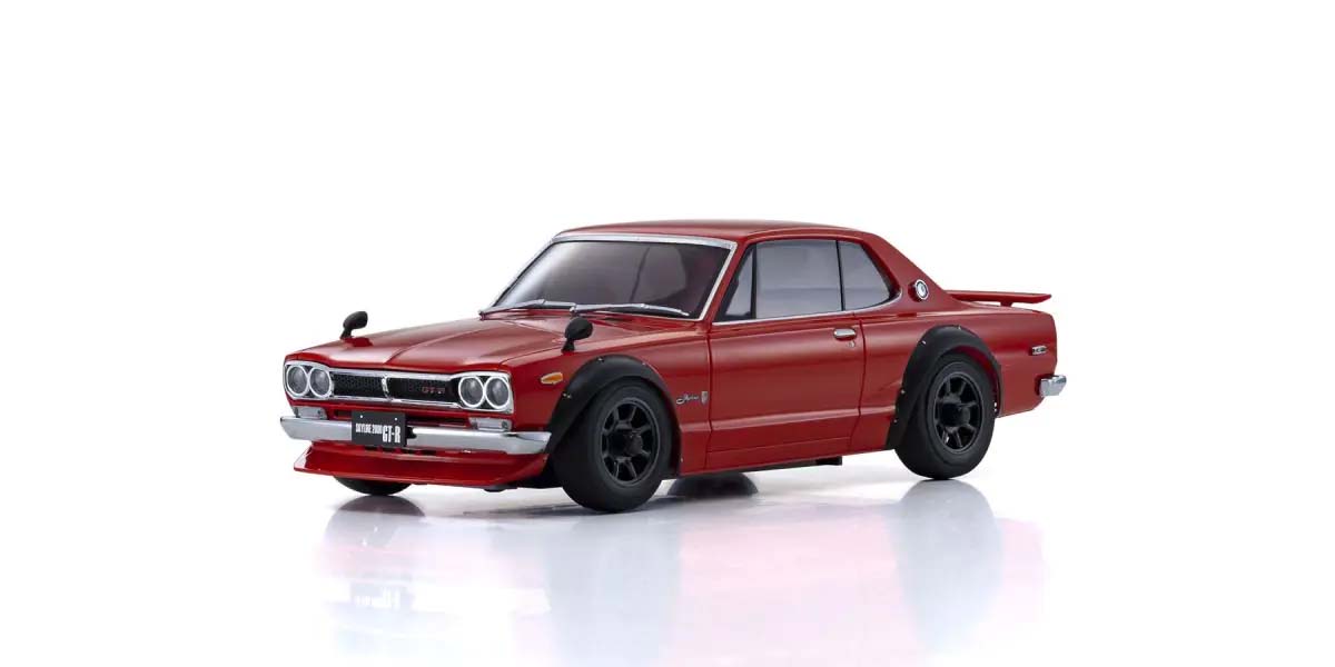 Kyosho K.32636R Mini-Z AWD Skyline 2000GT-R KPGC10 Red (MA020/KT531P)