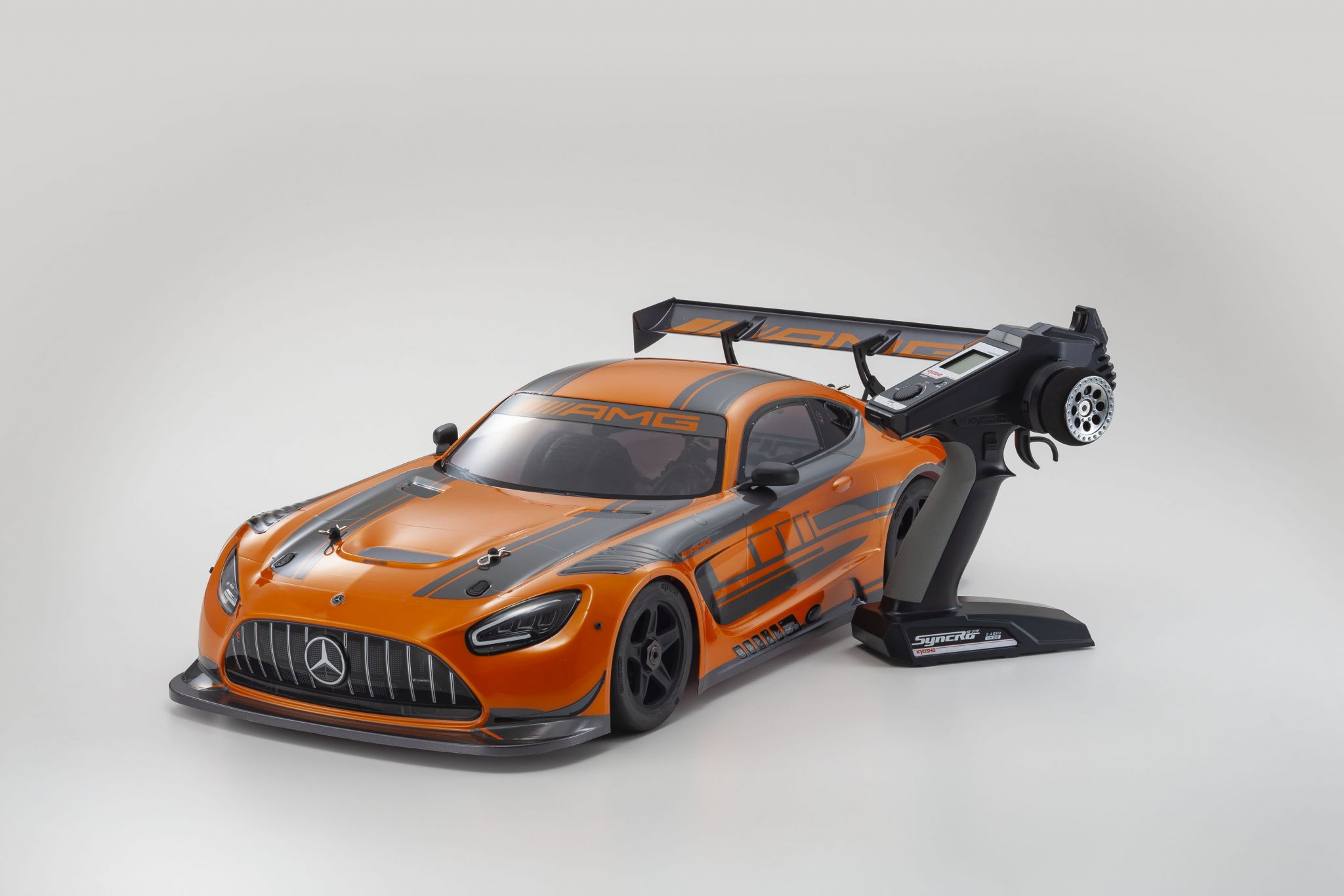Kyosho Inferno GT2 Mercedes GT3 AMG Race Specs 1:8 RC EP Readyset