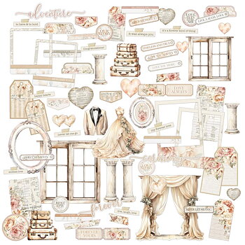 49 And Market - Die-Cut Elements - One Perfect Day