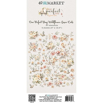 49 And Market - Laser Cut Outs - Wildflowers, One Perfect Day