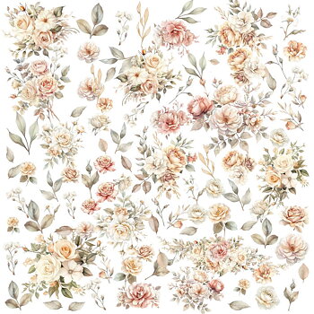 49 And Market - Laser Cut Outs - Wildflowers, One Perfect Day