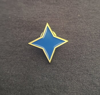 Stjärna - Metall Pin