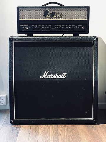 PRS Sonzera 50W H med Marshall MX412A
