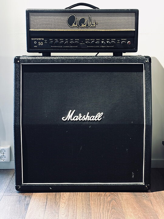 PRS Sonzera 50W H med Marshall MX412A