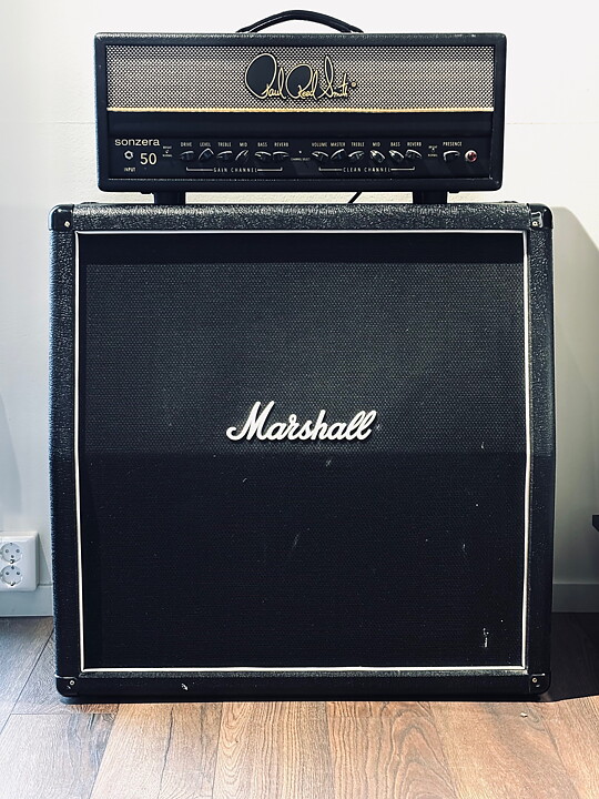 PRS Sonzera 50W H med Marshall MX412A