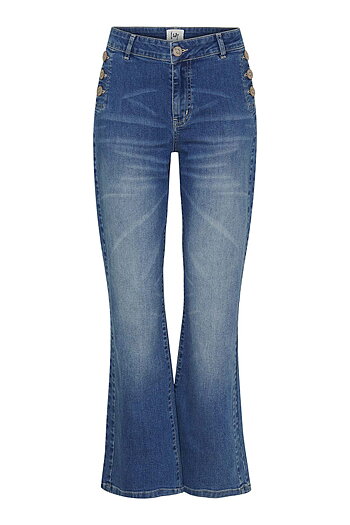 Isay - Como Button Jeans Como Blue Wash